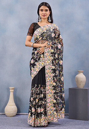 Buy Online Designer Indian Black Dresses For Women & Men