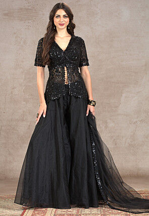 Indo western dress material new arrivals