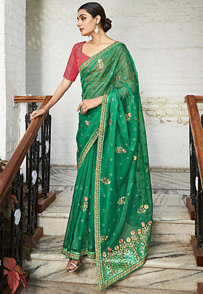 Unveiling Elegance: Buy Organza Sarees Online — Finding the Best Saree for  Your Wardrobe — Manglam Dress - mangalamdesigner - Medium