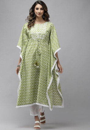 Designer Modal Silk Gown Style Kurta Dupatta Sets
