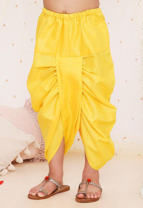 Embroidered Pure Cotton Kurta Set in Purple