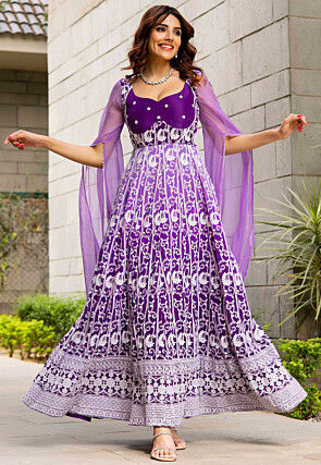 Indo Western Gowns For Women Online Utsav Fashion