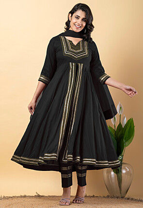shoshanna faux leather pratt dress Paige Jet Black Knit Bodice Faux Leather A-Line Dress XL / Black main image 0