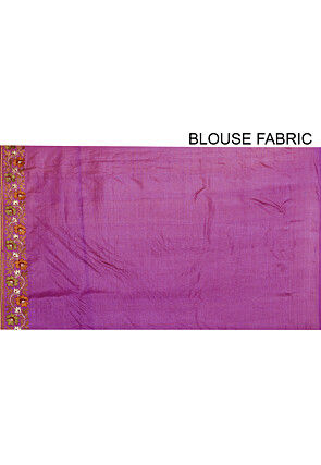Banarasi Tussar Silk Saree in Pink