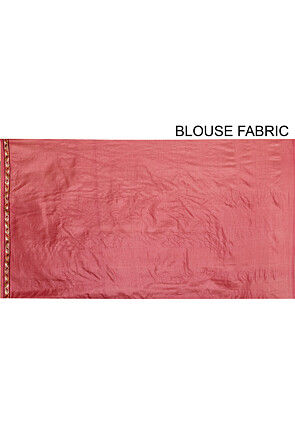 Banarasi Tussar Silk Saree in Pink