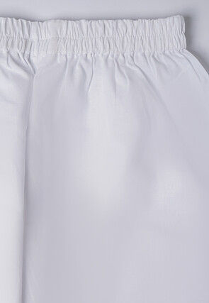 Embroidered Rayon Kurta Set in Dark Olive Green