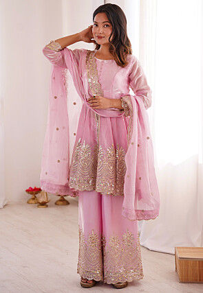 Pink Pakistani Suits & Salwar Kameez: Buy Online | Utsav Fashion