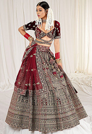 Stunning Bridal Lehengas With Kurti For A Unique Bridal Look