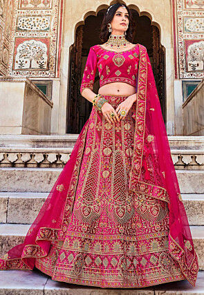 Lehenga for Women Wedding Red Bridal Lehenga Designs YSH-E-LH-5 –  iBuyFromIndia