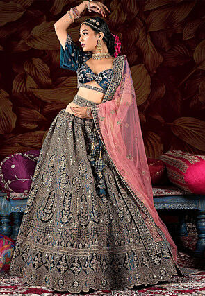 Party Wear Lehenga Cholis: Buy Latest Indian Designer Party Wear Ghagra  Cholis Online - Utsav Fashion