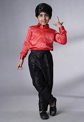 Embroidered Velvet Tuxedo in Black