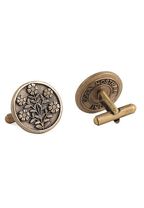 Eternal Garden Metallic Cufflink Pair