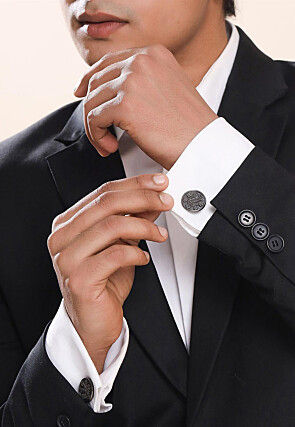 Eternal Garden Metallic Cufflink Pair