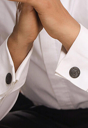 Fiery Tiger Metallic Cufflink Pair