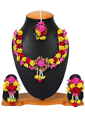 Floral Necklace Set