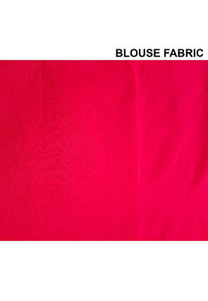 Foil Printed Art Silk Scalloped Saree in Mustard