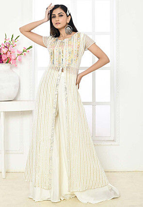 Organza - Women - Indo-Western Dresses: Buy Indo-Western Outfits for Women  Online