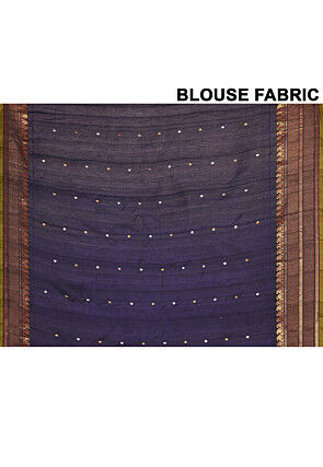 Gadwal Pure Silk Cotton Handloom Saree in Wine