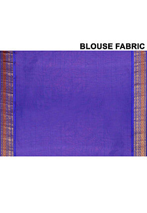 Gadwal Pure Silk Cotton Handloom Saree in Wine