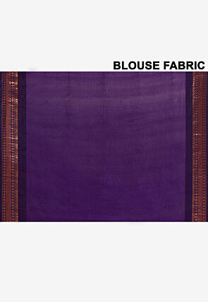 Gadwal Pure Silk Handloom Saree in Magenta