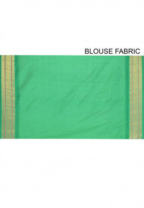 Gadwal Pure Silk Handloom Saree in Red