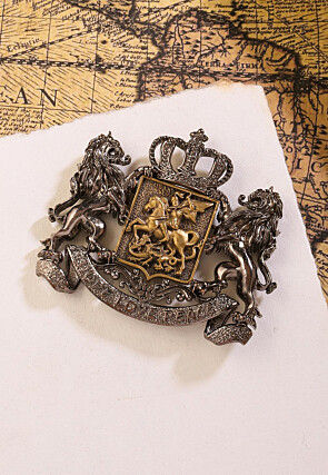 Georgia Metallic Brooch