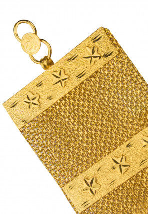 Golden Polished Men Bracelet