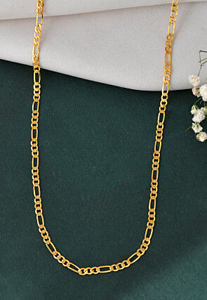 Golden Polished Men Neck Chain