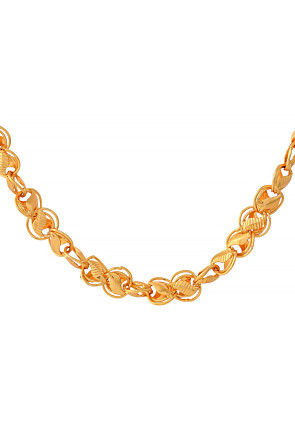 Golden Polished Men Neck Chain