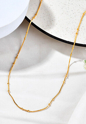 Golden Polished Men Neck Chain