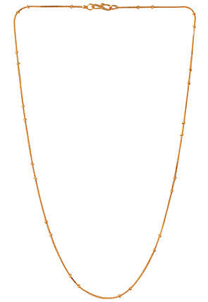Golden Polished Men Neck Chain