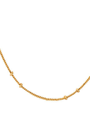 Golden Polished Men Neck Chain