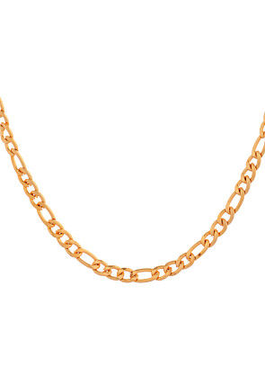 Golden Polished Men Neck Chain