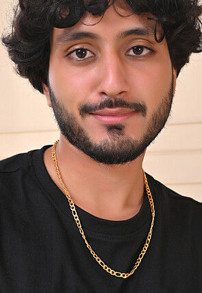 Golden Polished Men Neck Chain