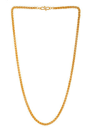 Golden Polished Men Neck Chain