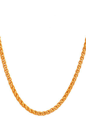 Golden Polished Men Neck Chain