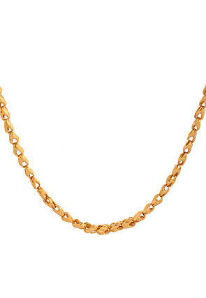 Golden Polished Men Neck Chain