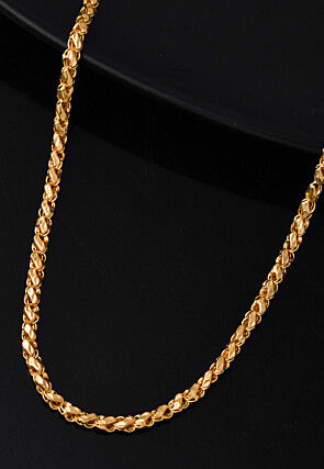 Golden Polished Men Neck Chain