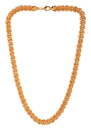 Golden Polished Men Neck Chain