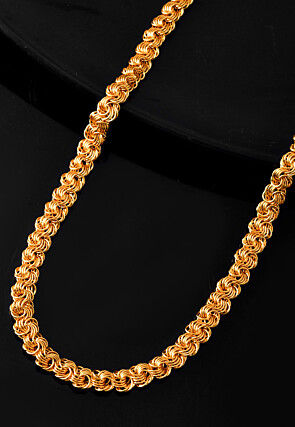Golden Polished Men Neck Chain