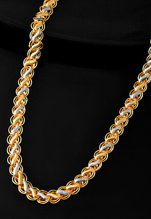 Golden Polished Men Neck Chain