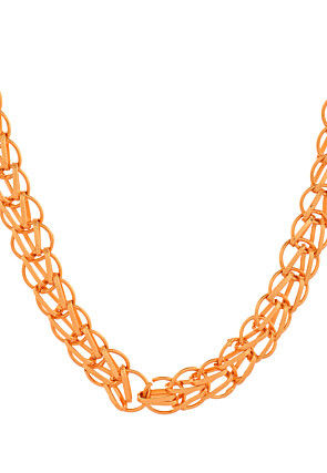 Golden Polished Men Neck Chain