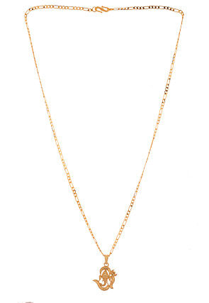 Golden Polished Men Neck Chain