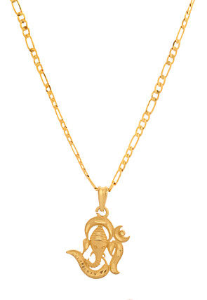 Golden Polished Men Neck Chain