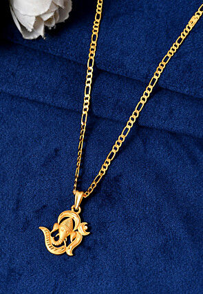 Golden Polished Men Neck Chain