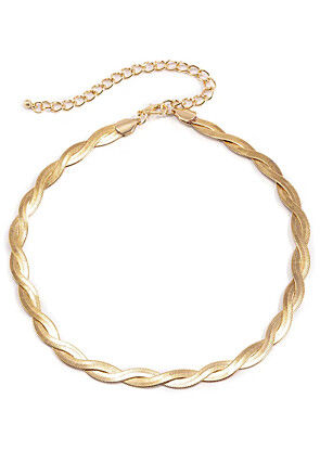 Golden Polished Necklace