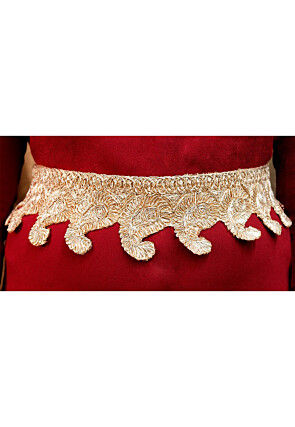 Gota Adjustable Waist Belt in Ligtht Beige