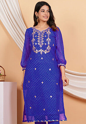 Page 19 | Buy Gota Work Indo-Western Dresses for Women Online | Utsav  Fashion