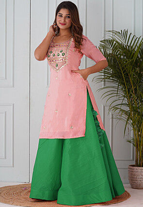 Discover 153+ green indian skirt