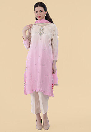Pink Pakistani Suits & Salwar Kameez: Buy Online | Utsav Fashion